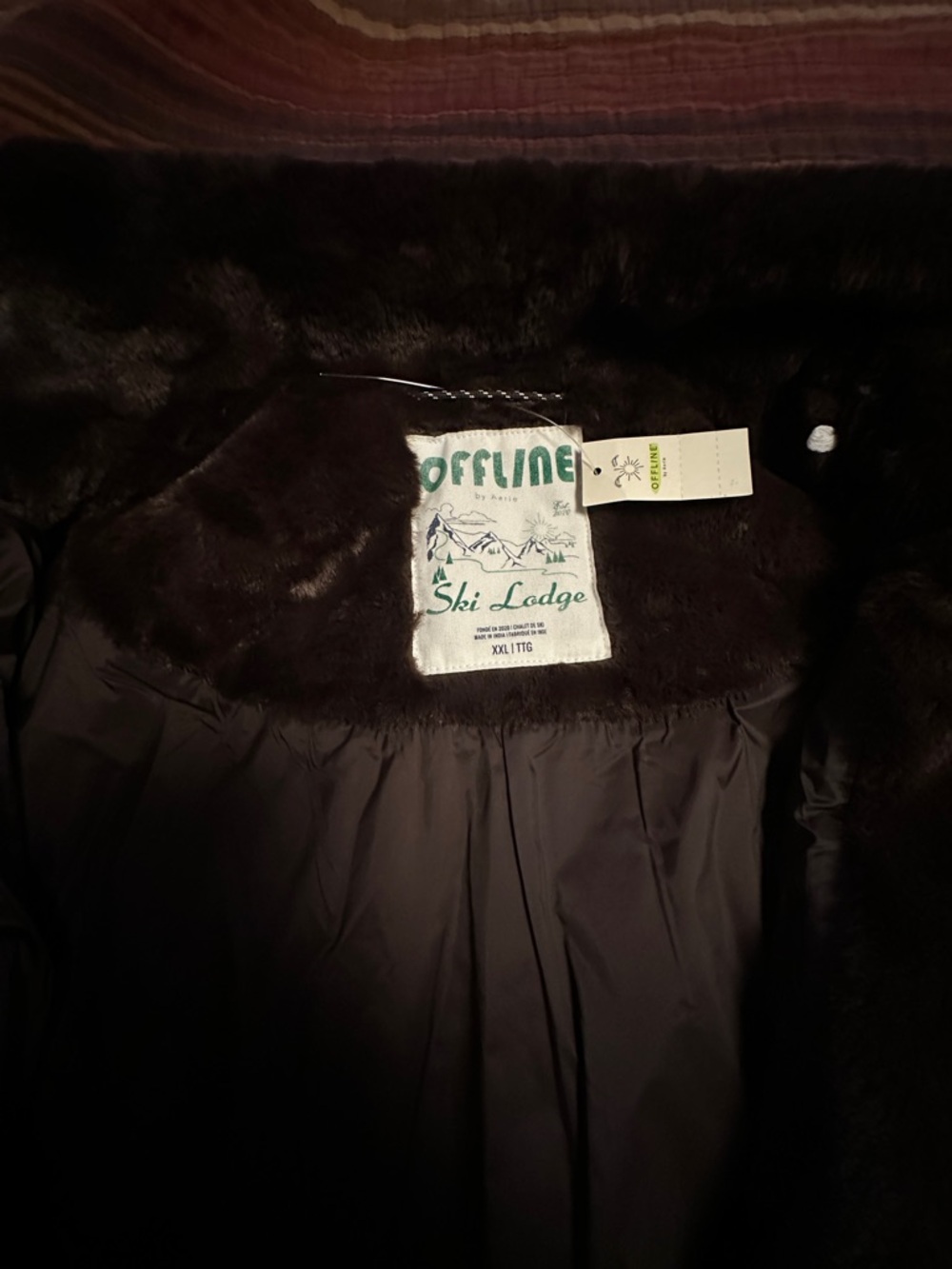 Aerie Offline Faux Fur Jacket“The Rundown” - Picture 2 of 12